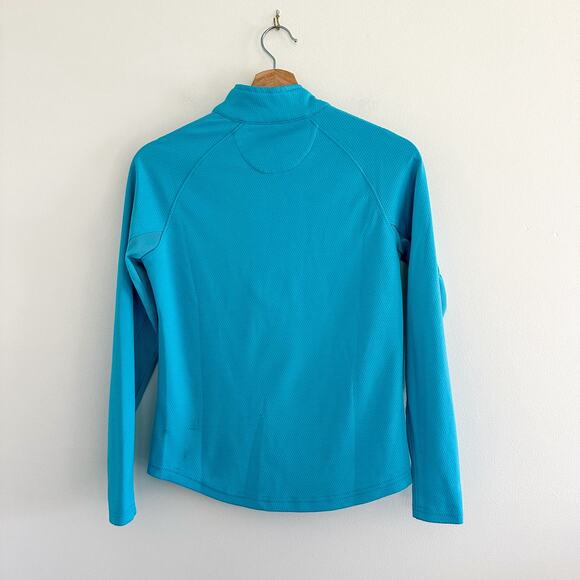 Pebble Beach 1/2 Zip Pullover Activewear Jacket Blue XS - Picture 2 of 9